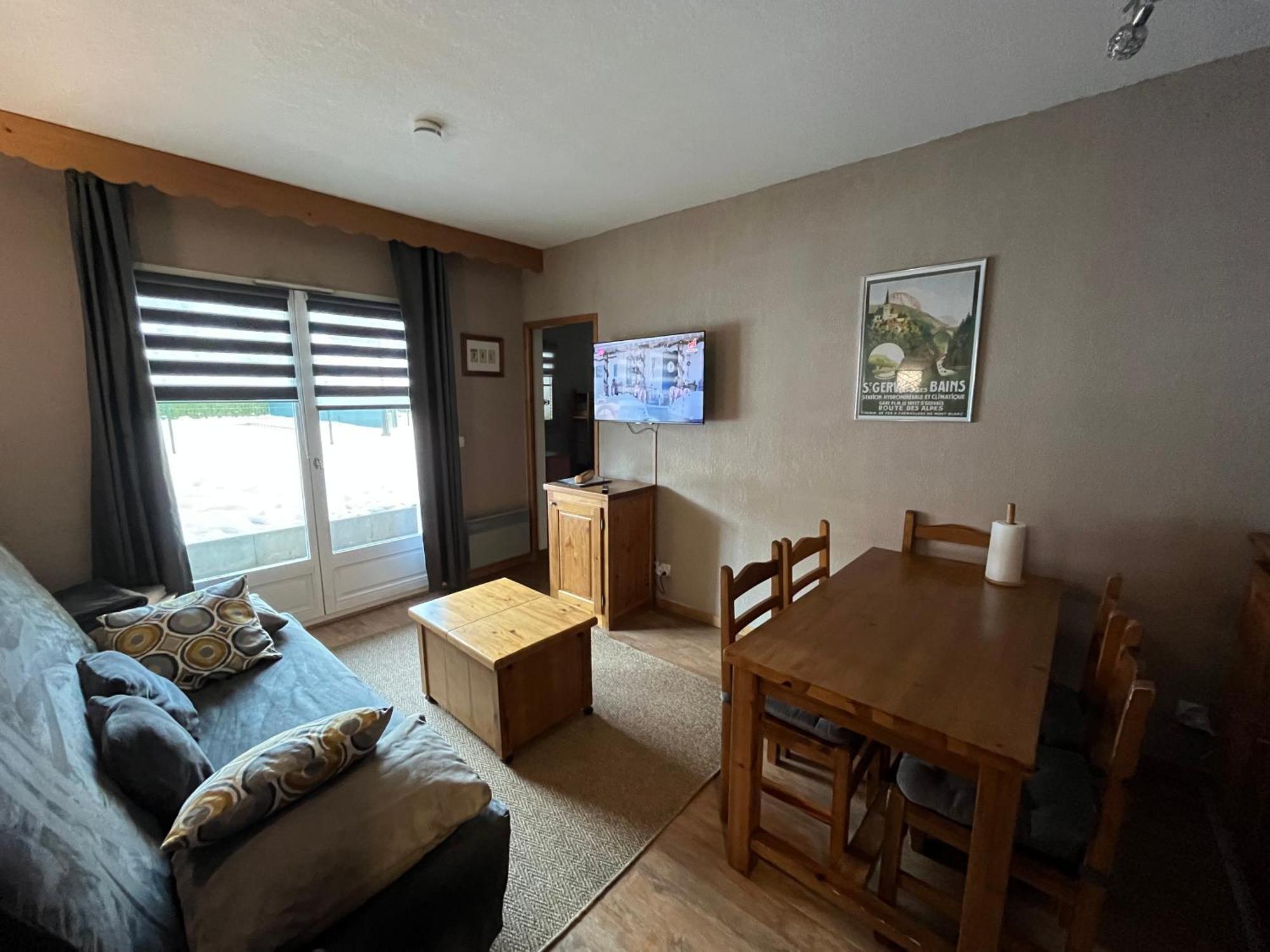 Appartement T2+Cabine Independante Au Depart Des Telecabines Saint-Gervais/Bettex/Mont D'Arbois Eksteriør bilde
