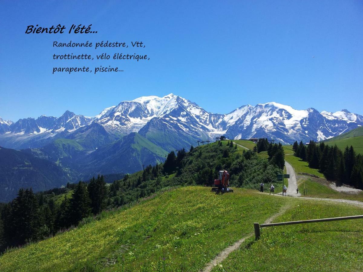 Appartement T2+Cabine Independante Au Depart Des Telecabines Saint-Gervais/Bettex/Mont D'Arbois Eksteriør bilde